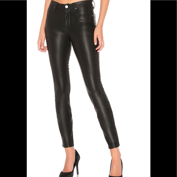 BLANK NYC | EUC Black Vegan Leather Skinny jeans - Picture 2 of 8